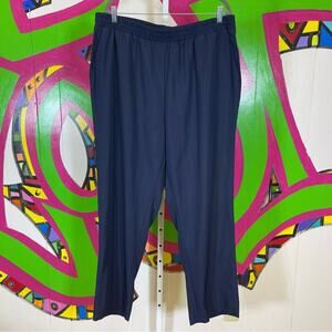 Woman Within, Elastic waist Straight leg pants. Size 22W. Excellent condition!